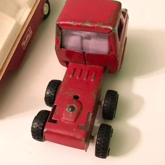 Vintage Buddy L Delivery Truck and Trailer Made in Japan - Picture 14 of 14